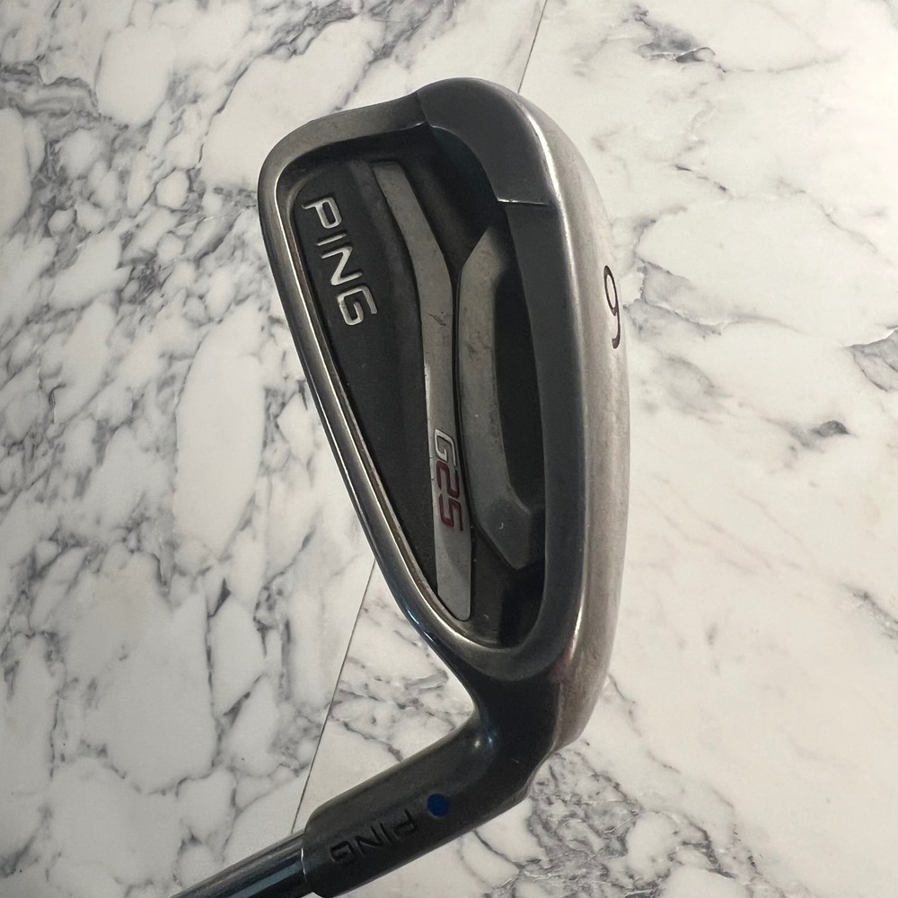Ping G25 9 Iron Single Golf Club Blue Dot Right Hand Golf Pride Grip